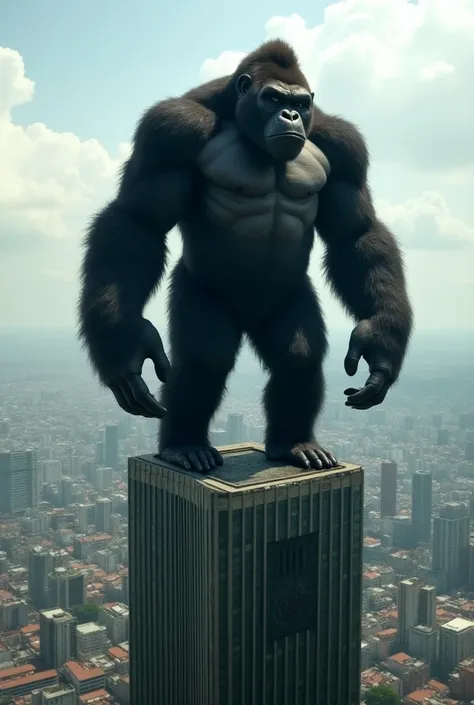 
king kong on the nelum kuluna tower in sril anka