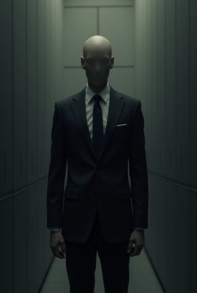 Faceless Man　suit