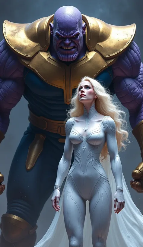 Thanos slapping emma frost emma frost crying 