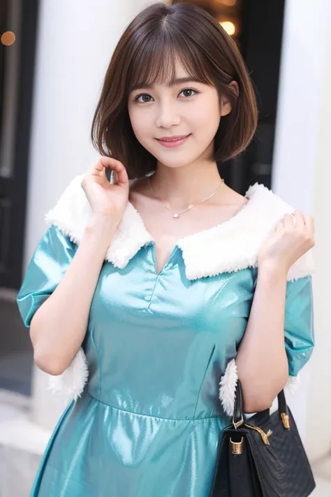 41
(     fluffy wave short bob cut   :1.23),                        1 girl, Alone,       , 8K images、Chest, bangs, Brown Hair, Thin Nose、Moisturizing lips 、24 years old、 164 cm、 Big Eyes、Droopy eyes、 Teal Eyelids、                      Brown Eyes        、  ...