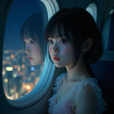 ultra-realistic, photorealistic, dramatic scene, shadow, global-illumination, solo, (teenage Japanese famous idol girl:1.5), very beautiful fragile Japanese girl, very beautiful with very cute face, she is wearing a pastel colored elegant dress, (she is cr...