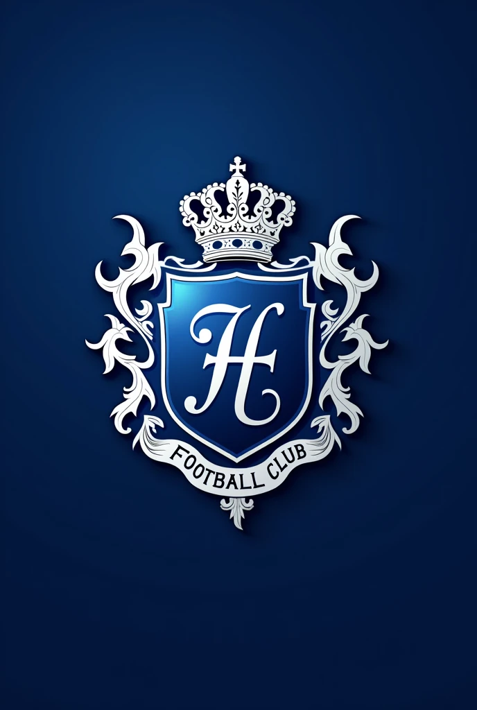 Football club blue colour logo Royal spoting 