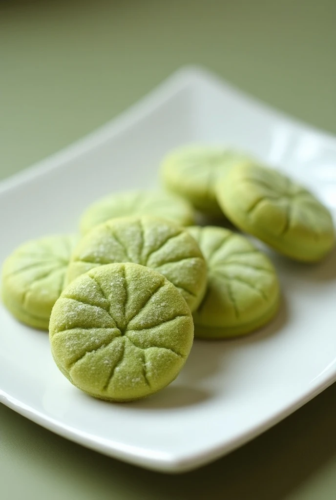 matcha green tea cookies