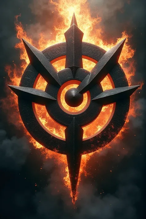  A Naruto symbol from a clan called "DK senkais "  let it be epic 