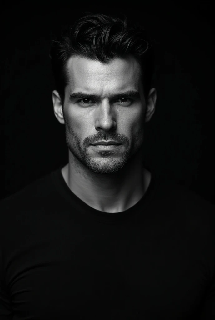 Create an image of Henry Cavill black