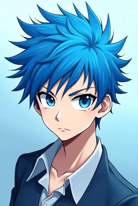 Type RIP_BLUEHAIRED then a coll anime bluehaired guy for My youtube channel logo