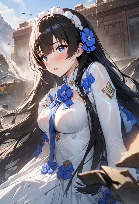 8k,masterpiece,best quality,ultra detailed,break, type 95 (girls frontline) , full body ,
