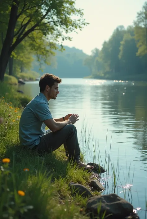 One day a young man came to the bank of the river, exhausted by worries and difficulties. He sat down on the grass, listened to the sounds of the water and felt its gentle power. The river whispered to him: ‘Dont be in a hurry to fight what cannot be chang...