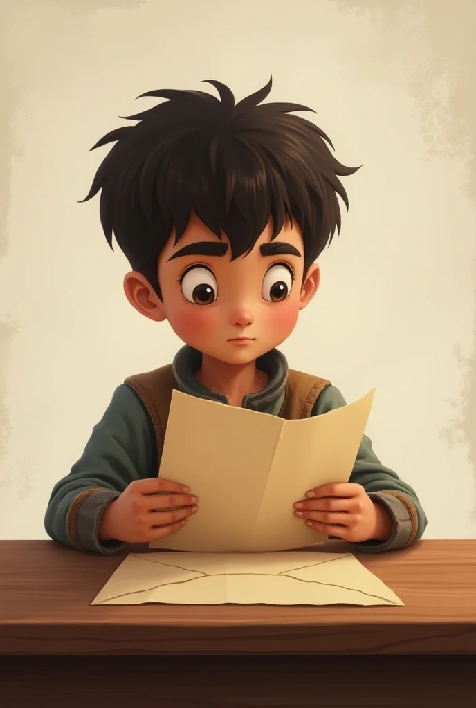 

**Table 4:**
- *cena*: The boy receiving a letter.
- 