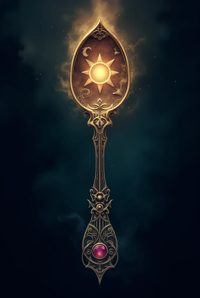 logo,  spoon, mystical, Alchemy 