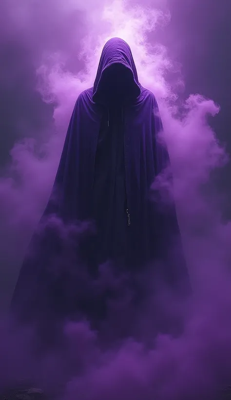 the dark soul in purple fog