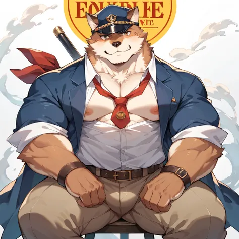 score_9, score_8_up, score_7_up, score_6_up, score_5_up, score_4_up, source_furry, highres, cover page, absurdres, perfect anatomy(handsome 1boy, kemono, furry, anthro)movie poster of hard-boiled detective story,