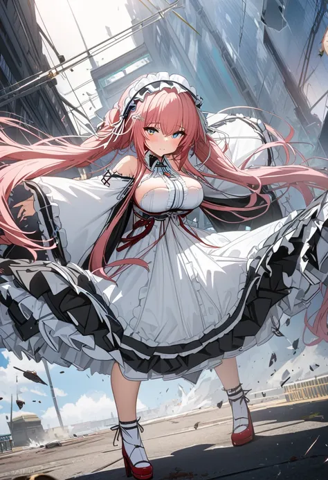 8k,masterpiece,best quality,ultra detailed,break, perseus (azur lane) , full body ,
