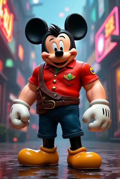 Fusion of Mickey and Wreck it Ralph