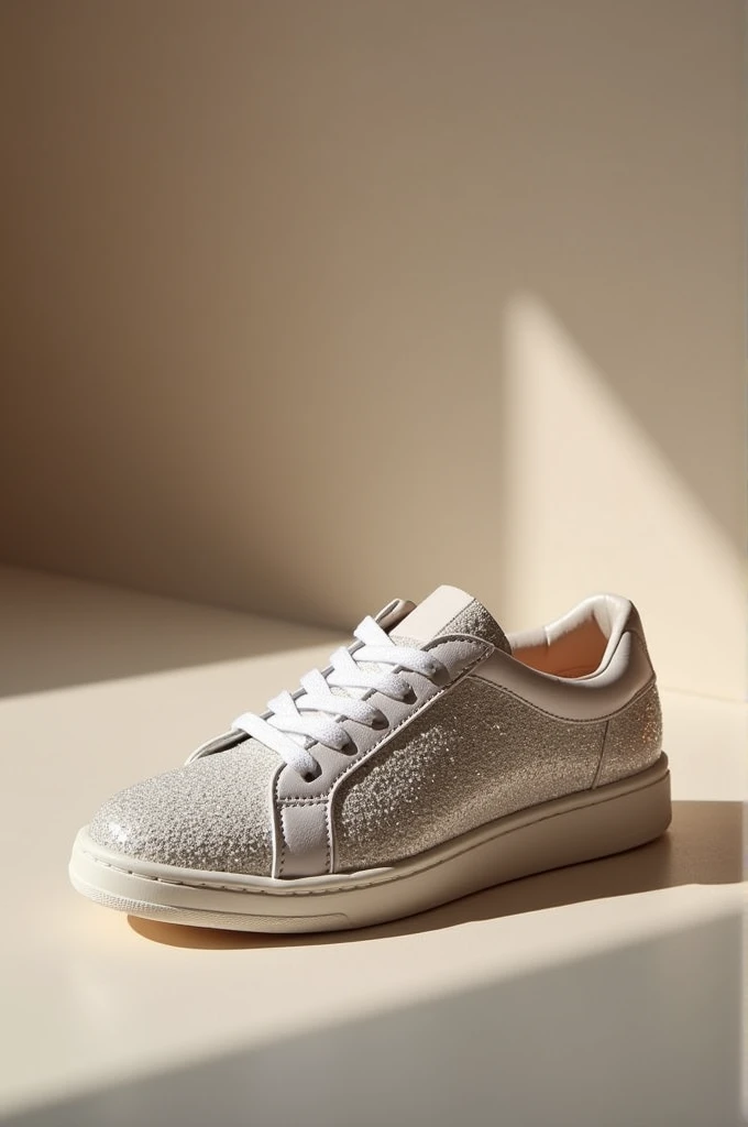 Make a Luxury Womens Delicate Diamond Sneaker 