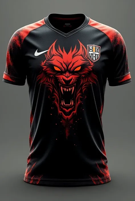  I want a soccer team jersey ,  use your creativity and create a very angry one, Its pro interclass  