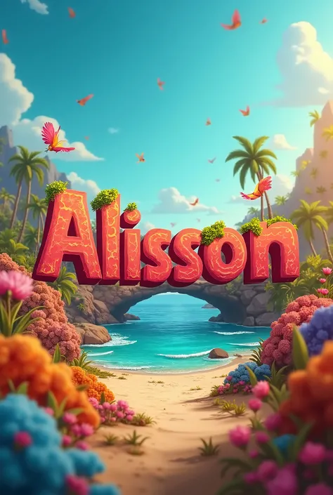 Facebook cover that says Alisson Play