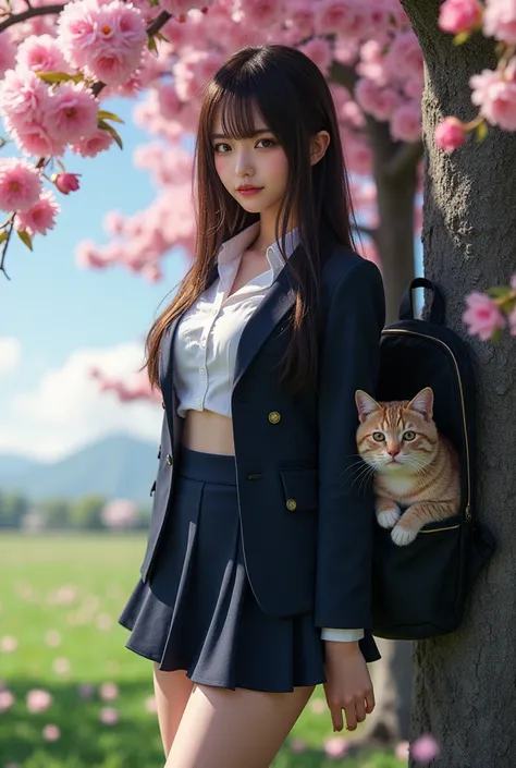 Ultra-realistic,  photorealistic,  dramatic scene , shadow, Global Illumination, Alone, (  famous teenage Japanese idol girl  :1.5),  A very beautiful and delicate Japanese girl , So beautiful、 Very cute but has a cool face like a boy, ( very big breasts),...