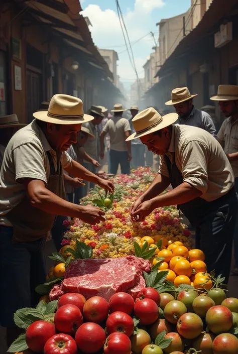 Exploiters of perishable products such as flowers, beef and fresh fruit from Cochabamba  