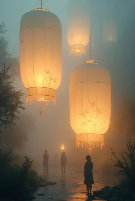 Floating Lanterns gigantic 