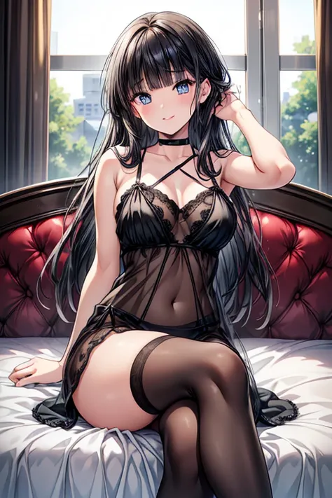  girl posing for a photo,  cute girl, (( one girl playing pranks)), ((baby face:1.4)), ((cute:1.4)), 
break 

((Black Lace Slip Dress :1.2)), (( Denier Low Sheer Lace Trim Black Thigh High Stocking)), ( black high heels), 
(( black choker )), (( flashy gol...