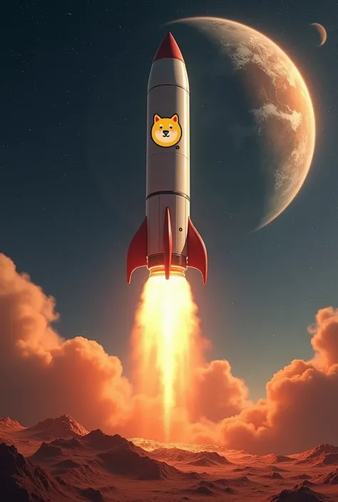 Dogecoin going to Mars by rocket 