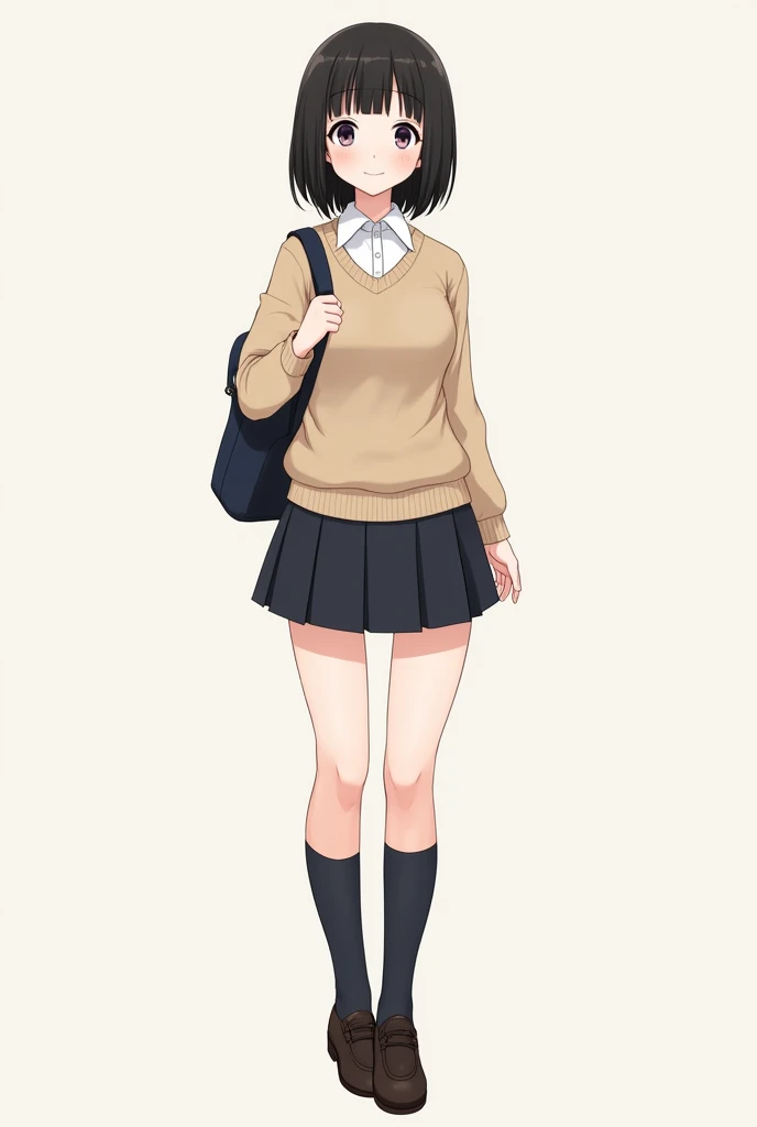 (1 girl) school uniform