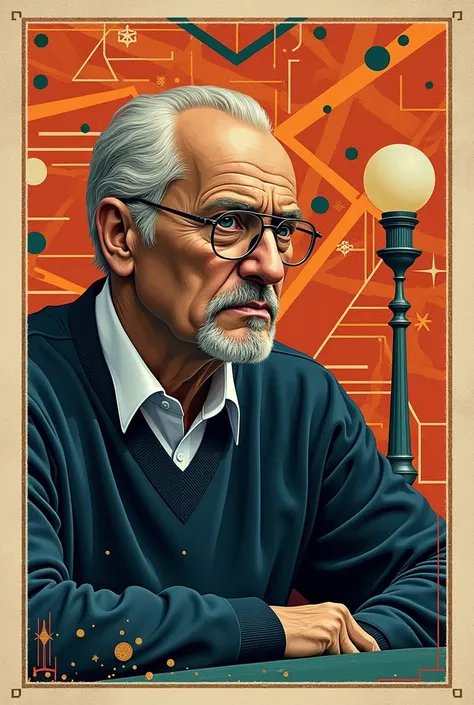 Baseball card by the philosopher Darío Sztajnszrajber