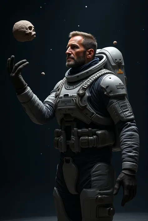 Astronaut Samuel ,  meteor collector