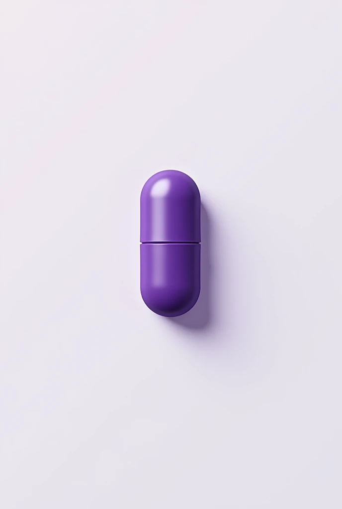 Create in image a logo for a bottle of natural slimming capsules with the main color purple