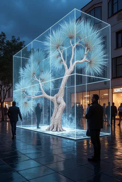 A detailed technical plan and estimates are proposed for the implementation of the Echo of the City project. The installation will be a modular structure measuring 5 m wide, 3 m high and 2.5 m deep. The main components include three projectors that will br...