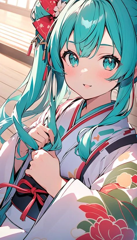  Hatsune Miku、kimono