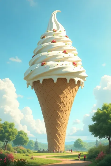 Giant ice cream