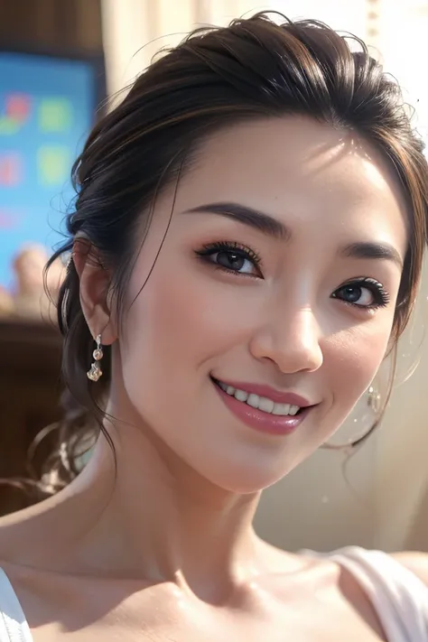 a gorgeous woman, martial artist, beautiful detailed smile, beautiful detailed teeth, south east asian, lover, cinematic dramatic lighting, (best quality,4k,8k,highres,masterpiece:1.2),ultra-detailed,(realistic,photorealistic,photo-realistic:1.37),HDR,UHD,...