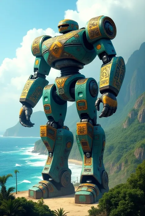 Colombian Pacific Rim robot