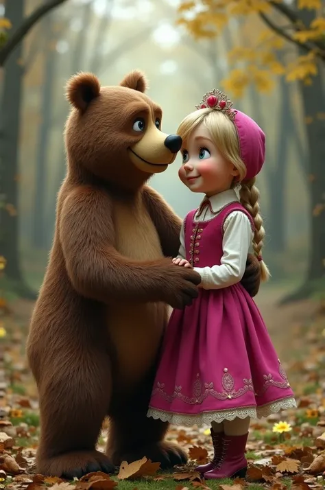 I want a picture of Masha and the bear fucking