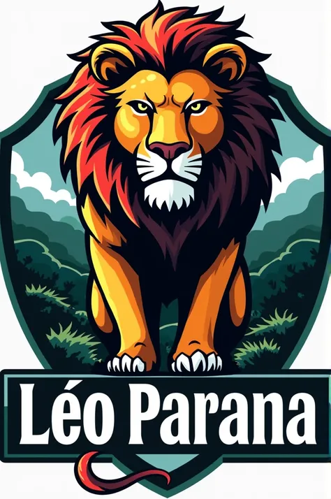 Create a logo for a team called Leão Paraná