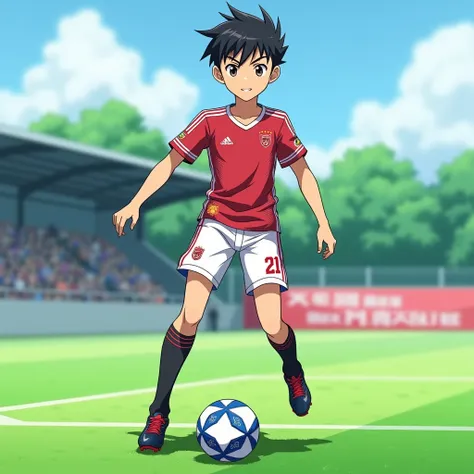 anime boy,nagi seichirou, soccer uniform