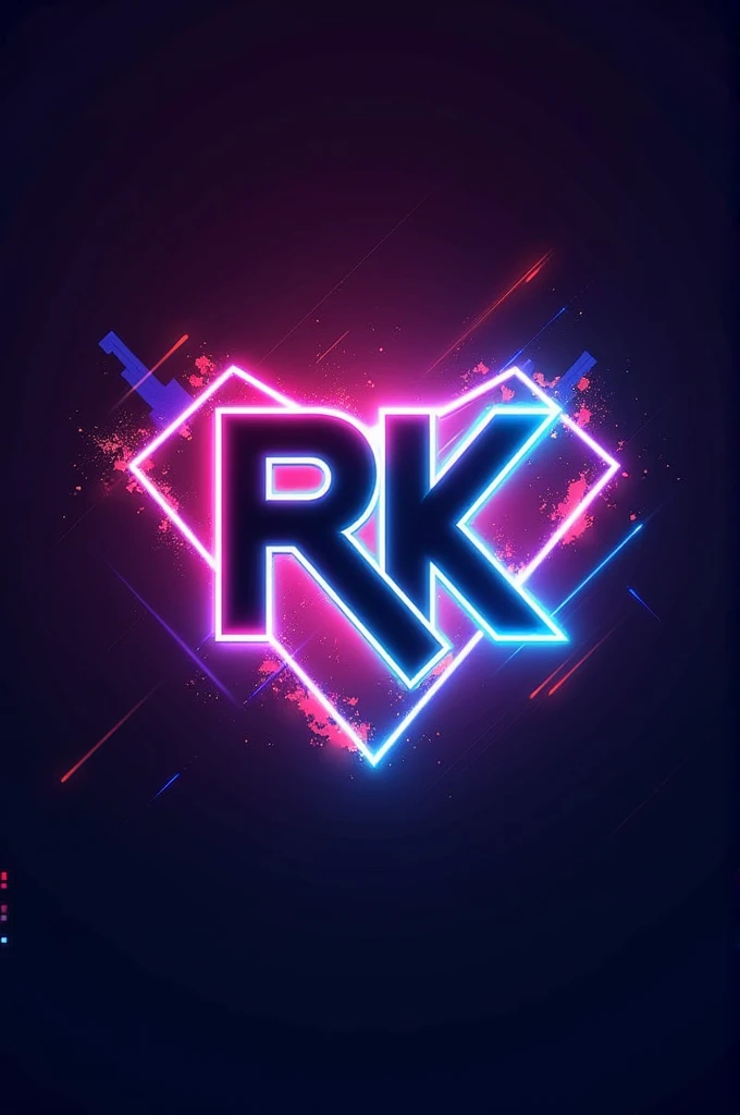 A logo my Rk dj logo
