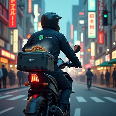 Japanese ubereats　real