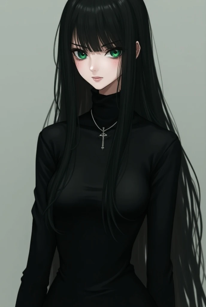 Name:  Ariel Chihiro
Gender : shemale
Appearance :  long straight black hair hitting the back and not on the front ,  very dark green eyes ,  height 1 meter 79  ,I weigh 58 kilos  , 
It lasts:  black clothes completely covering the entire body  , ,Without ...