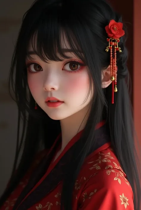 Masterpiece, best picture quality, high quality, beautiful woman, Japanese, popular Korean makeup, detailed, swollen eyes, detailed eyes, detailed skin, beautiful skin, ultra high resolution, (reality: 1.4),very beautiful, slightly younger face, beautiful ...