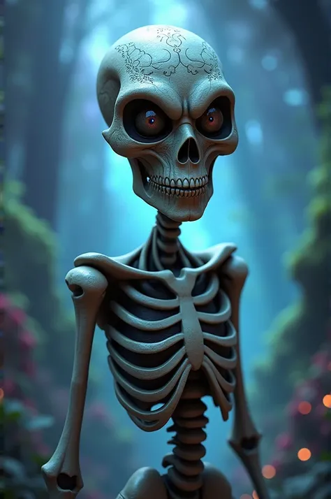 Skullker in the style of disney infinity