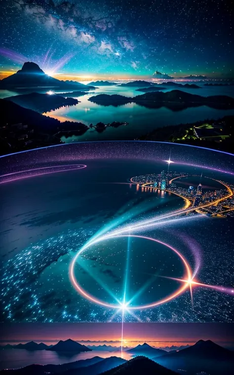 Spectacular views、 Future Cities 、god秘的、 Vivid 、 is glittering、magic、 surrealism、god々、 amazing、Little Star, beautiful view, Inspiring Scenery, Spectacular Scenery ,Breathtaking Scenery , amazing風景,Scenery that shakes emotions
