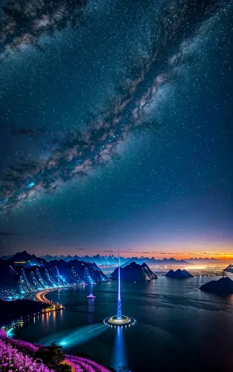 Spectacular views、 Future Cities 、god秘的、 Vivid 、 is glittering、magic、 surrealism、god々、 amazing、Little Star, beautiful view, Inspiring Scenery, Spectacular Scenery ,Breathtaking Scenery , amazing風景,Scenery that shakes emotions
