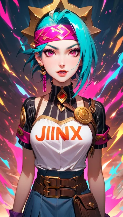 Jinx in League of Legends 　woman