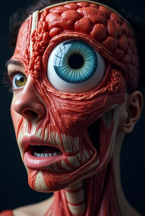 For an eye-catching thumbnail on facts about the human body, here are some ideas:

1. Vivid Imagery of Body Parts: Use high-resolution images of eyes, brain, or muscles in bright colors. Highlight surprising elements like "Did you know?" or "Shocking Facts...