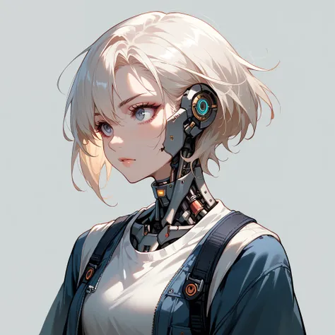 Little school cyborg