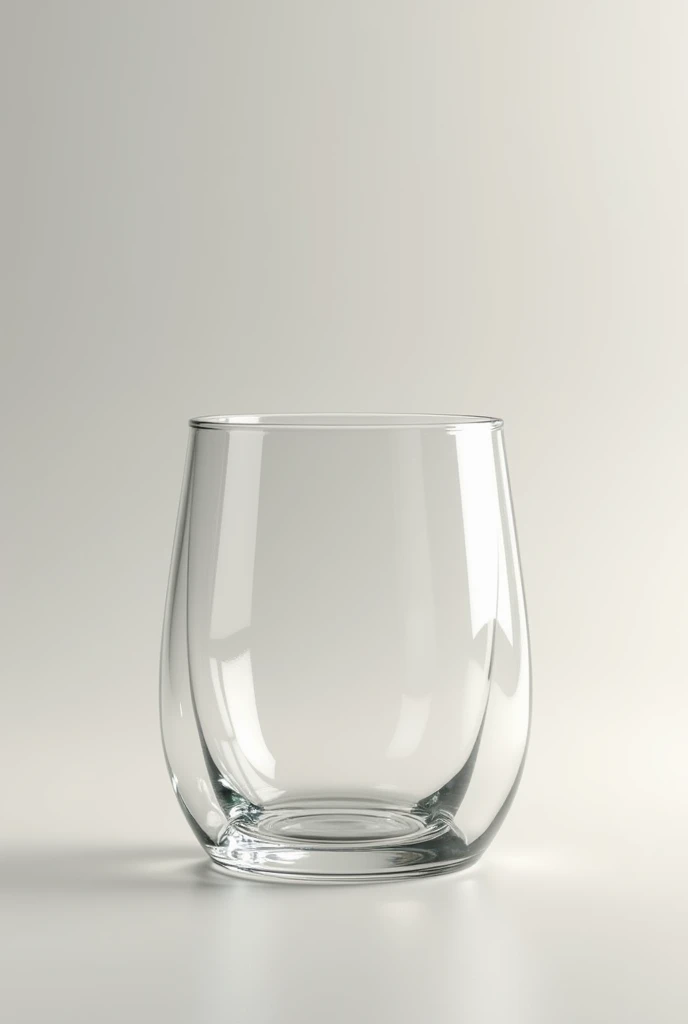 A conventional glass cup, as realistic as possible, that is not any type of jug or similar with a plastic comb inside. 