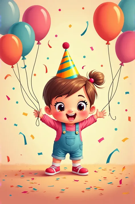  Create a birthday invitation for a two-year-old female with the date for the 15th/11/ 2024 at 18:00 ,  location address :
r. Amadeu Furtado ,  682 - Amadeu Furtado  ,  Fortaleza - CE , 60455-370